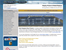 Tablet Screenshot of allendesigners.com